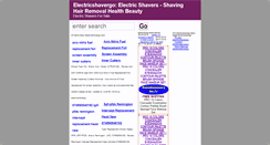 Desktop Screenshot of electricshavergo.com