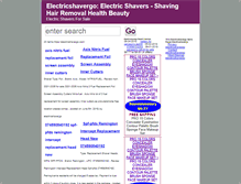 Tablet Screenshot of electricshavergo.com